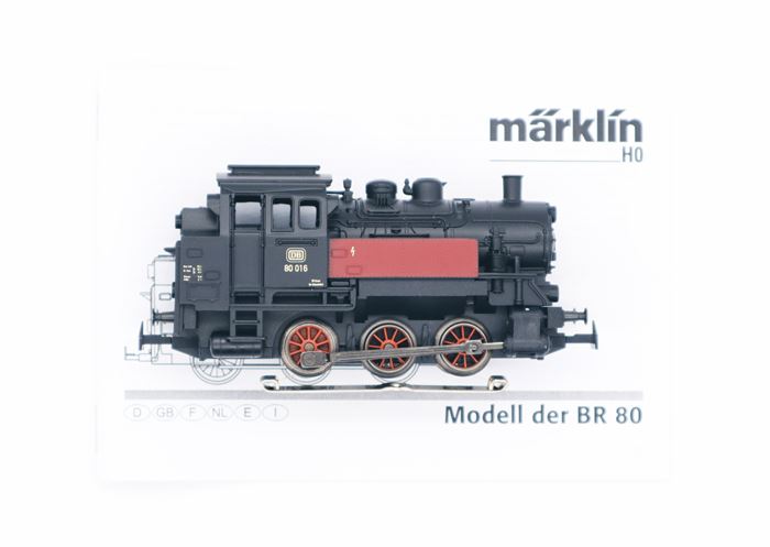Märklin 29236 DB BR 80 damplokomotiv DIGITAL