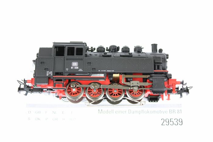 Märklin 29539 DB BR 81 damplokomotiv DIGITAL