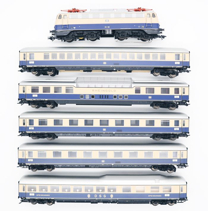 Märklin 39121 DB Rheingold passagertogsæt DIGITAL med lyd