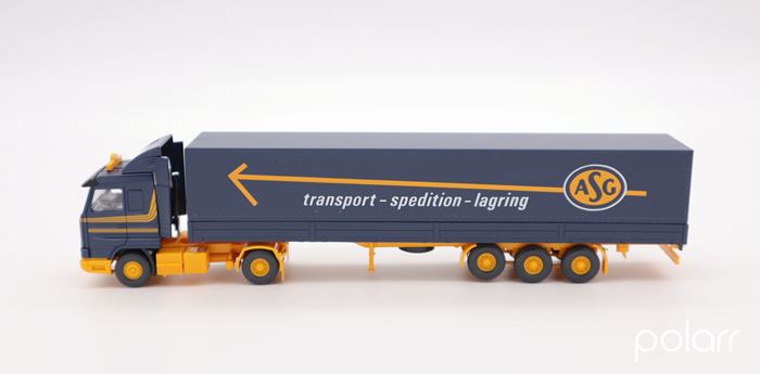 Scania lastvogn med sættevogn 'ASG'