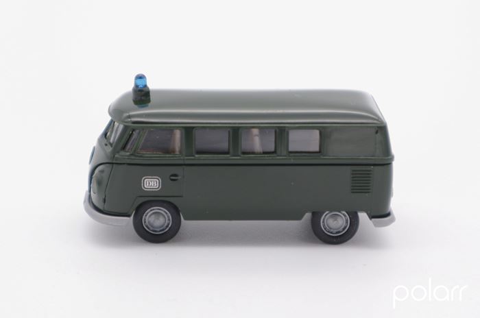 VW T1, mørkegrøn